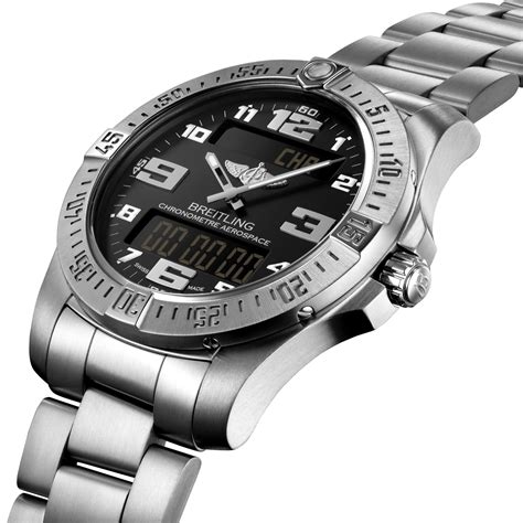 breitling titanium diver watch